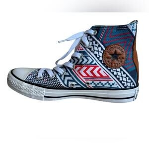 Converse Allstar Chuck Taylor festival bag geo print sneaker women’s 6 NWOB